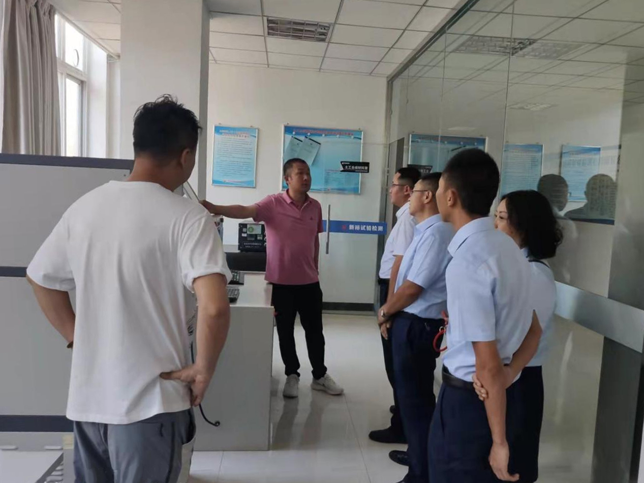 市產(chǎn)投集團涇東設(shè)計公司赴甲級檢測公司考察學習(圖2)